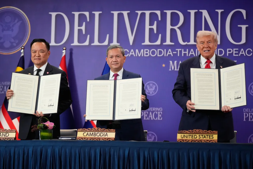 Pred Trumpom postignuto primirje između Tajlanda i Kambodže