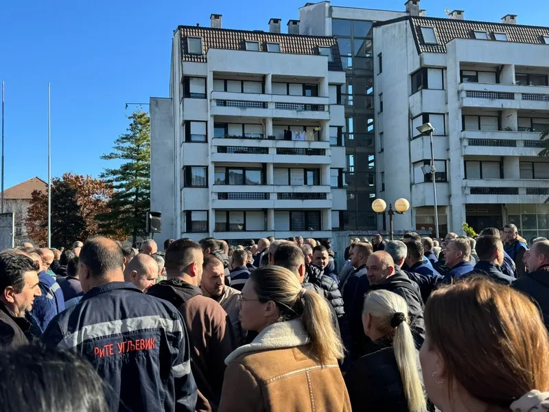 Ugljevik: Protest radnika RiTE, obustava rada ostaje dok se ne ispune ovi zahtjevi