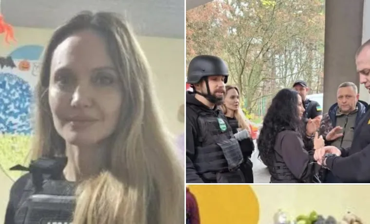Angelina Jolie otišla u Ukrajinu, posjetu prekinule sirene za zračnu opasnost