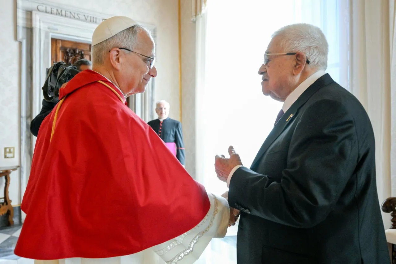 Papa Lav primio u posjetu palestinskog predsjednika Mahmuda Abasa
