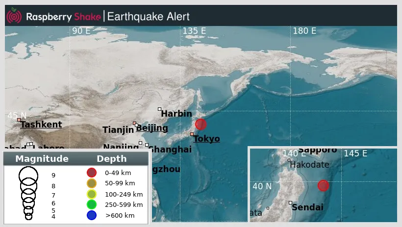Upozorenje na cunami nakon zemljotresa od 6,8 stepeni u Japanu