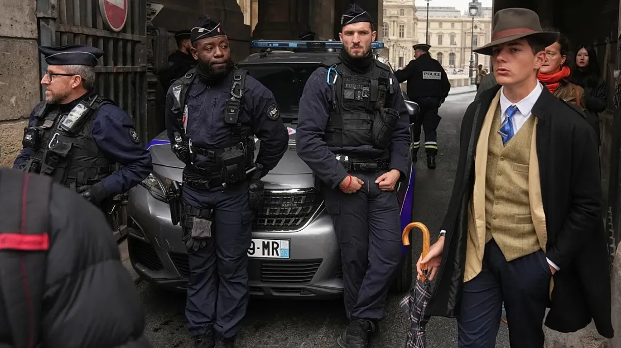 Slučaj "detektiva" iz Louvrea riješen, progovorio je misteriozni čovjek na viralnoj fotografiji