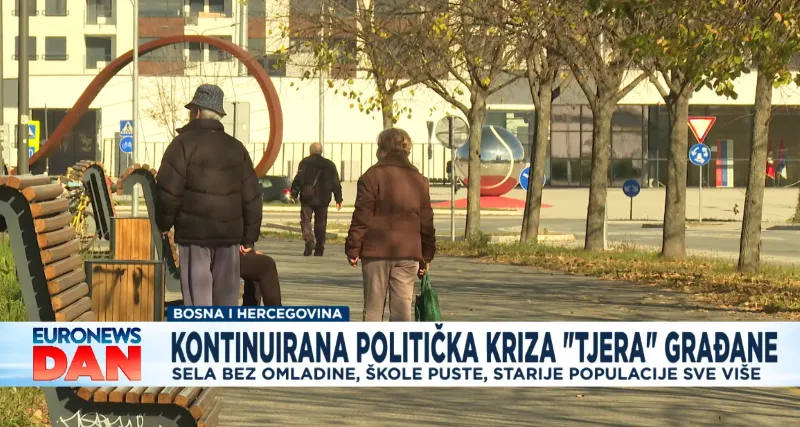 Politička kriza "tjera" građane iz BiH: Sela bez omladine, škole puste, starije populacije sve više