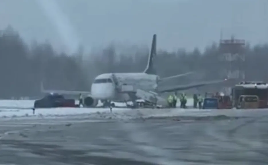 Incident na aerodromu: Putnički avion sletio s piste u Litvaniji