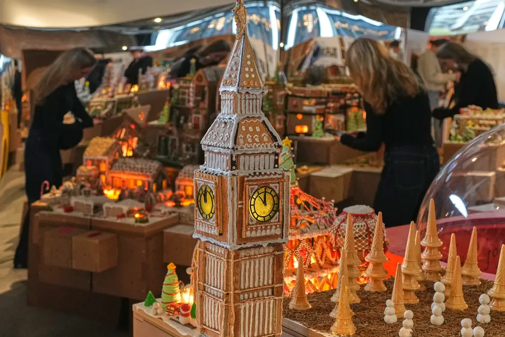 Londonske znamenitosti rekreirane u medenjacima na izložbi