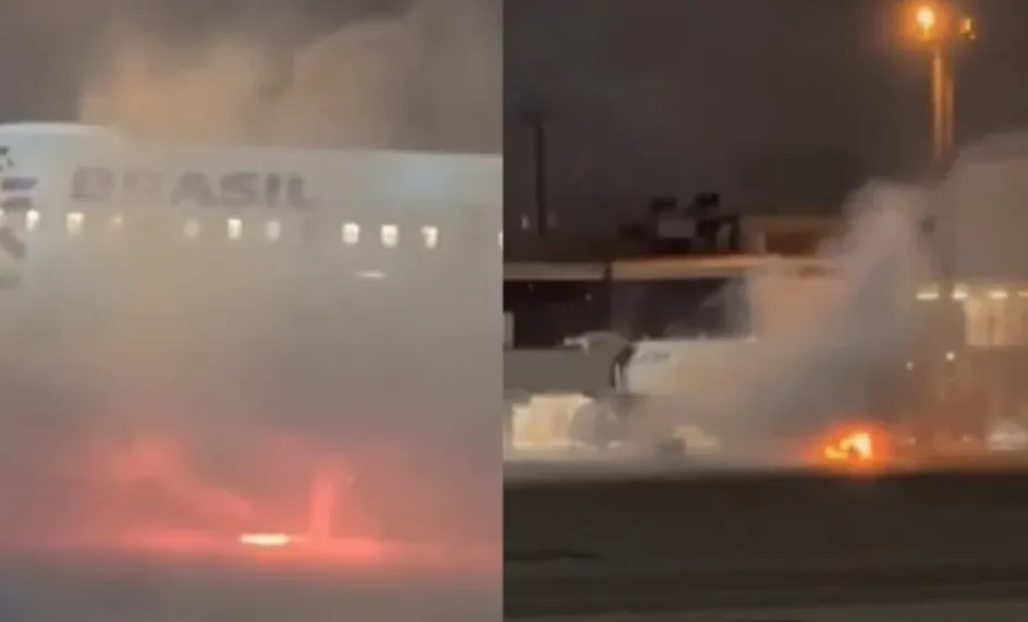 Brazil: Zapalio se avion sa 180 putnika