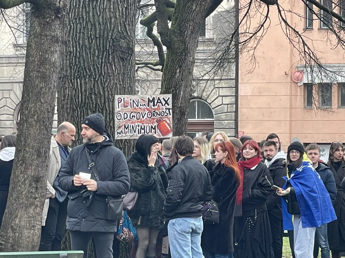 Studenti pred Vladom KS: Rok od pet dana