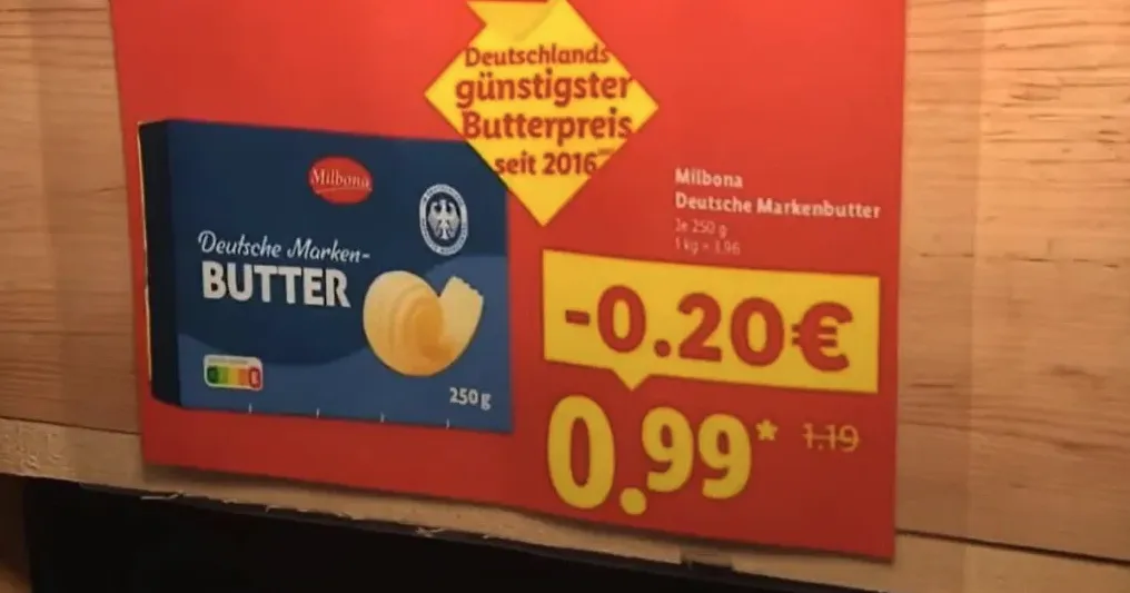 Optužuju Lidl da maslac prodaje u bescjenje