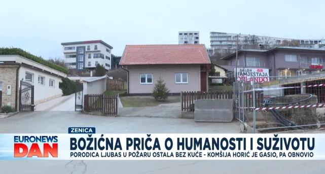 Božićna priča o humanosti i zajedništvu: Nakon požara porodica Ljubasić ostala bez kuće, komšija gasio pa obnovio dom