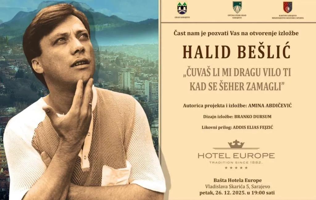 Izložba posvećena Halidu Bešliću večeras u Sarajevu