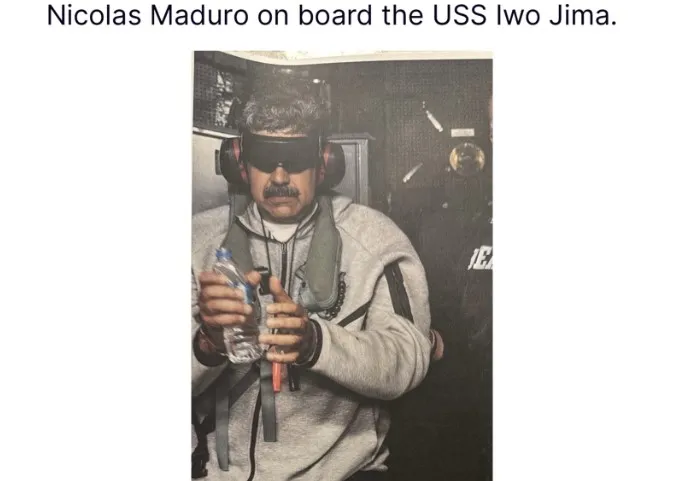 UŽIVO: Trump objavio Madurovu sliku sa lisicama na rukama