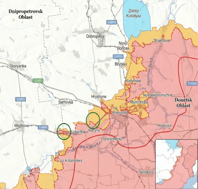 Šta se dešava u Ukrajini: Objavljene nove karte, sprema se juriš na utvrde Donbasa