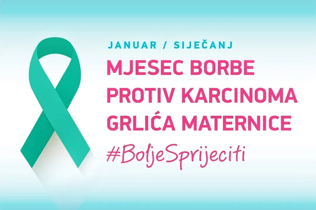 Januar, mjesec borbe protiv raka grlića maternice: Prevencija spašava život