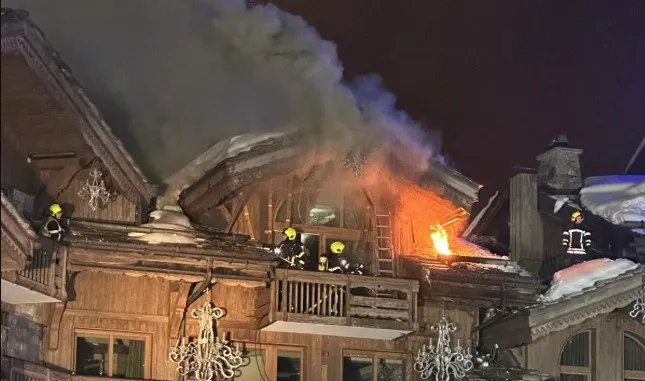 Požar u hotelu sa pet zvjezdica u francuskim Alpama