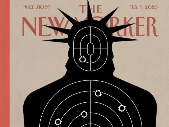 The New Yorker na naslovnoj strani objavio Statuu slobode kao metu, sa rupama od metaka
