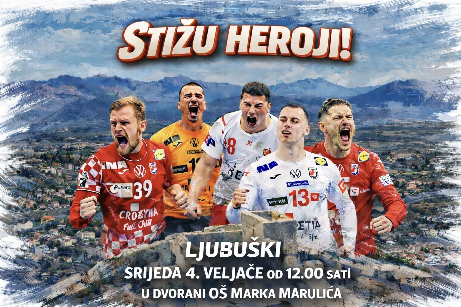 Ljubuški organizuje doček bronzanim rukometašima