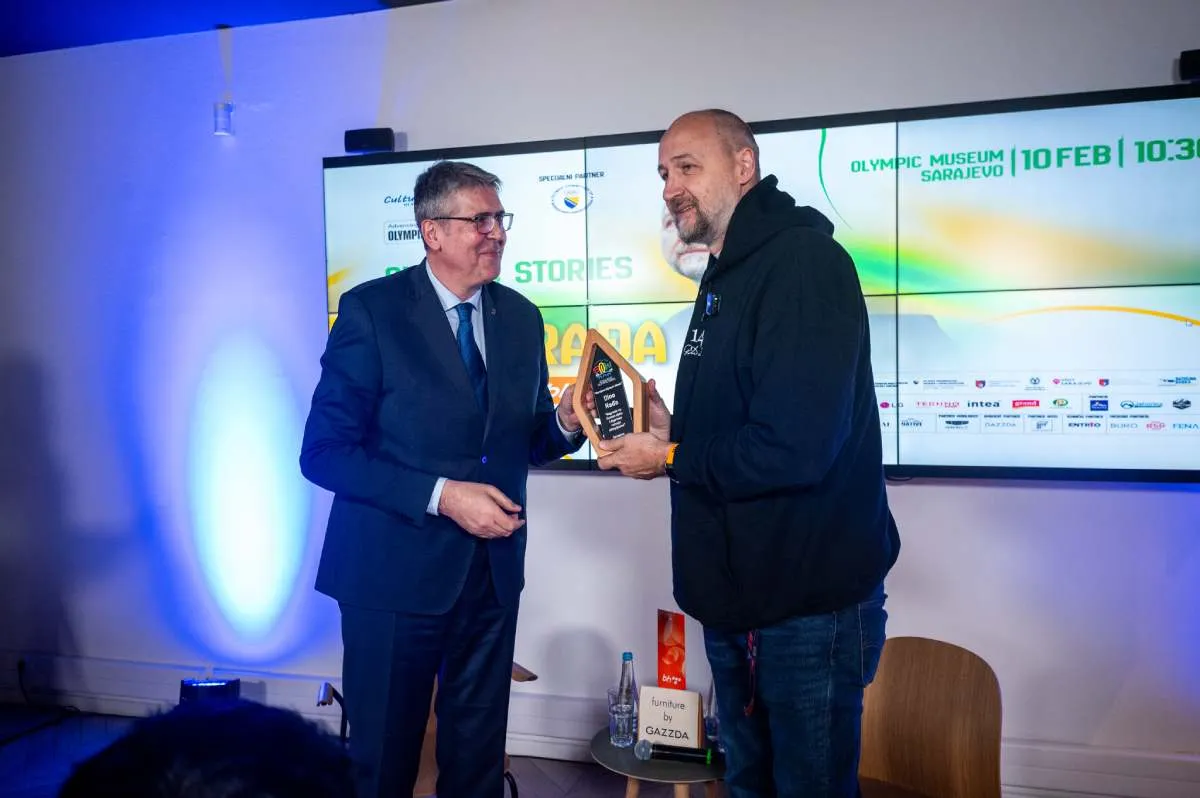 Avdić uručio Rađi nagradu: "Bez rada nema vrhunskog rezultata"