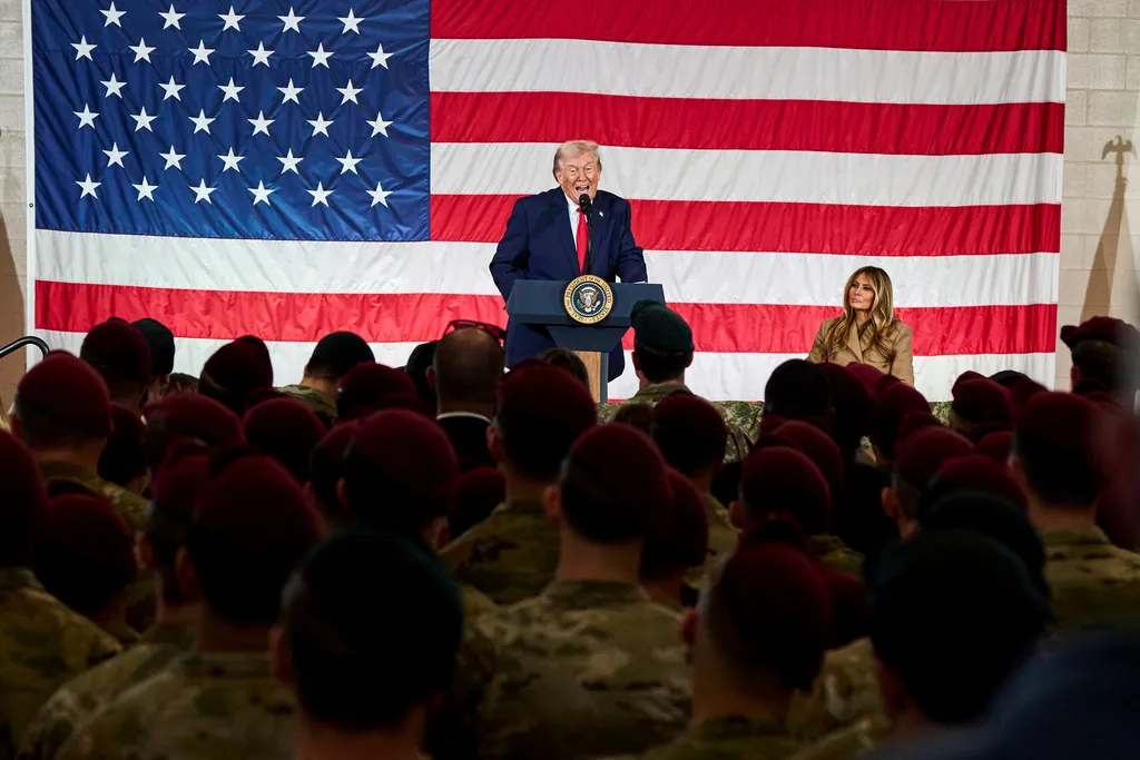 Trump američkim vojnicima: Pritisak na Iran ključan za mirno rješavanje sukoba