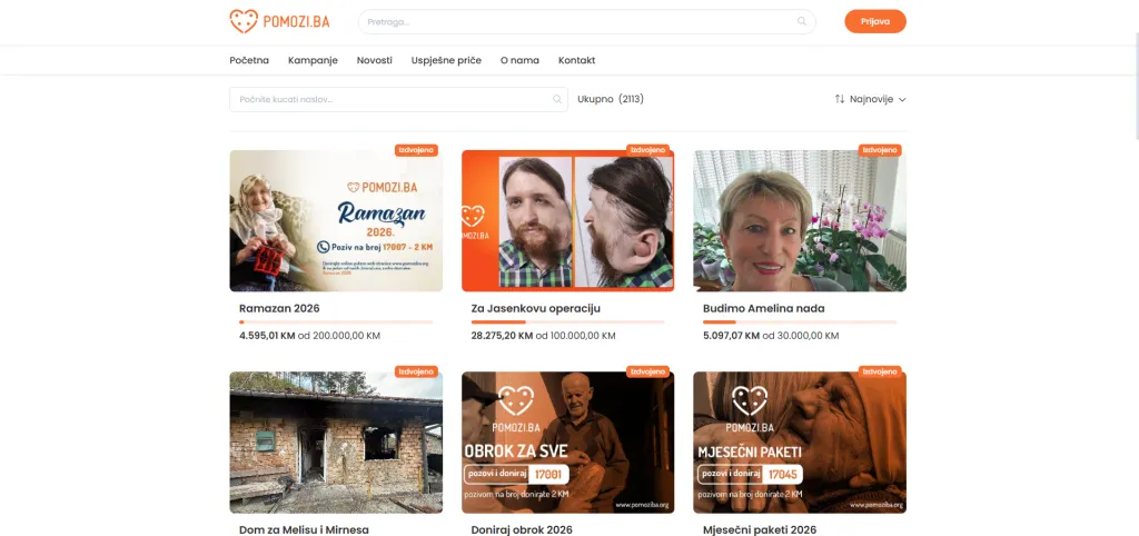 Anonimni donator za liječenje građana uplatio pola miliona KM