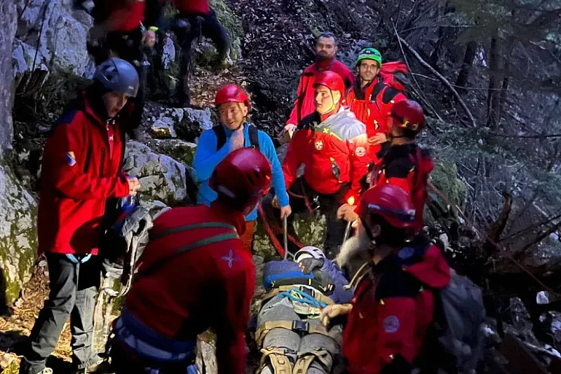 Nesreća na "Bijeloj stijeni": GSS Sarajevo spasila penjača