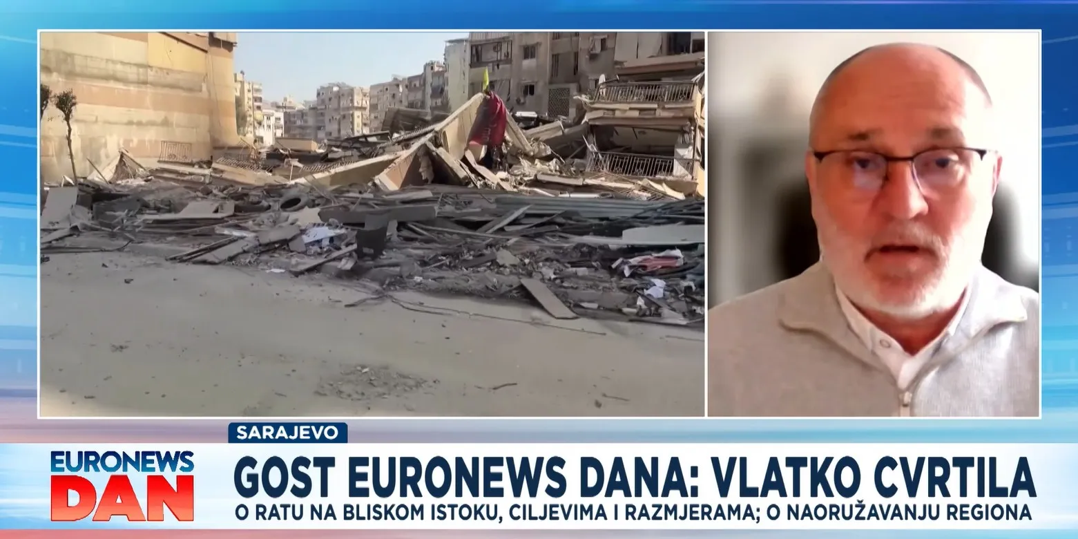 Cvrtila za Euronews: Ubistvo iranskih zvaničnika nije naznaka kraja rata