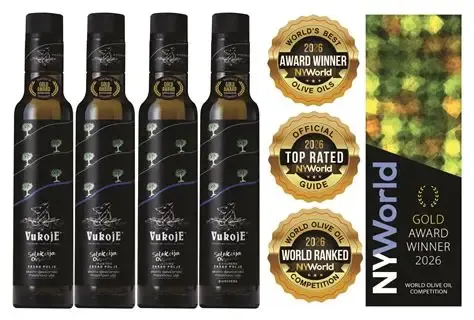 Hercegovačko maslinovo ulje u vrhu svijeta: Četiri zlatne medalje za 'Podrume Vukoje 1982'