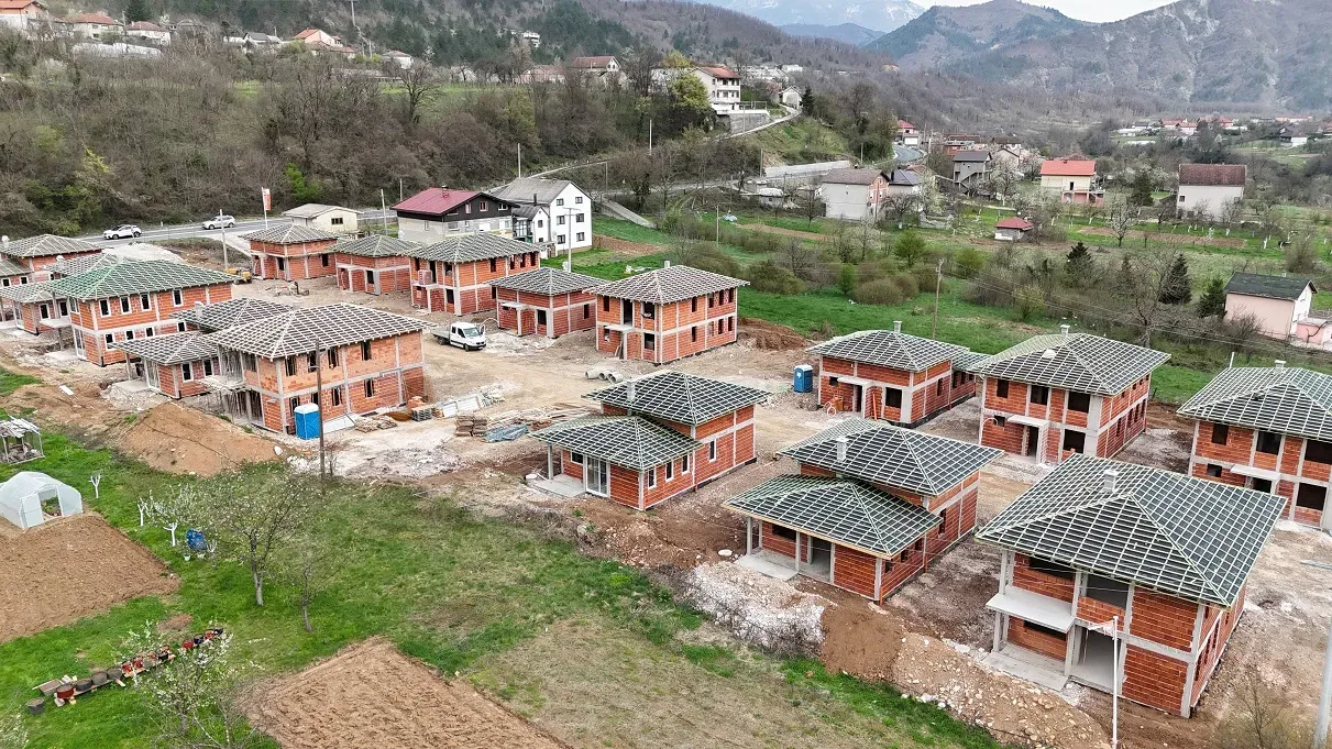 Novi krov nad glavom: Pri kraju izgradnja kuća u Donjoj Jablanici