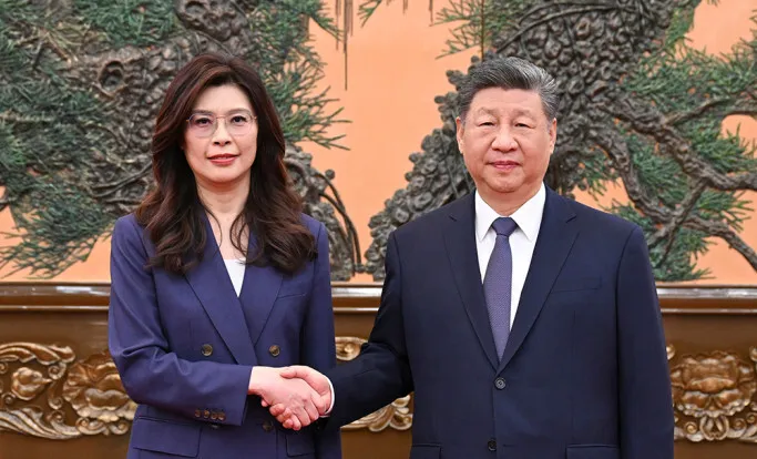 Jinping sa liderkom tajvanske opozicije: Dijalog je važan, nezavisno nećemo tolerisati