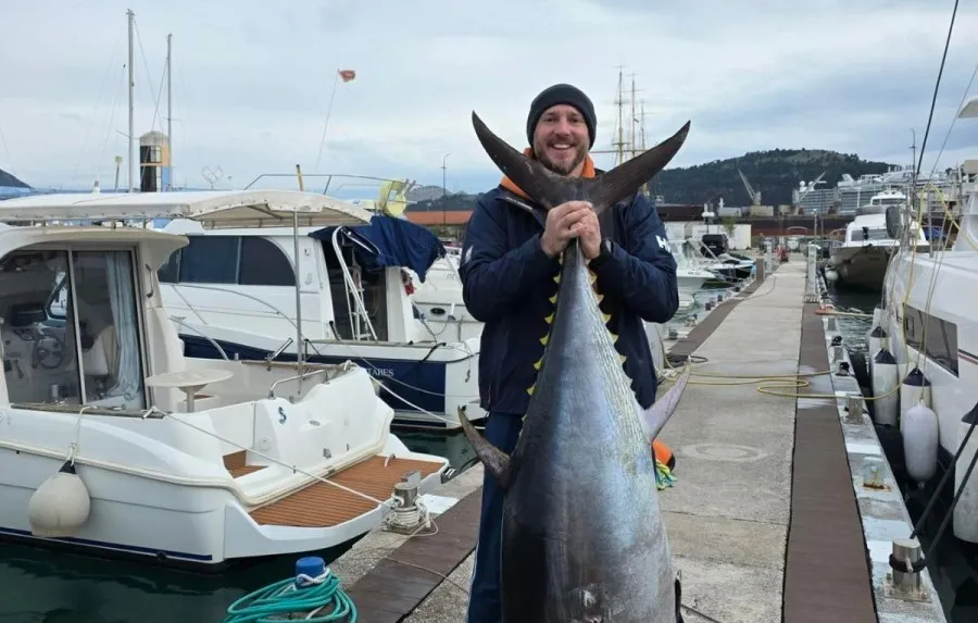 Crnogorac ulovio tunu od 82 kilograma