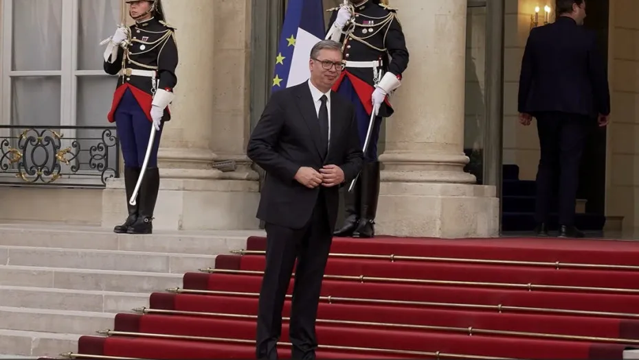 Macron priređuje večeru za svjetske lidere u Jelisejskoj palati, prisustvuje i Vučić
