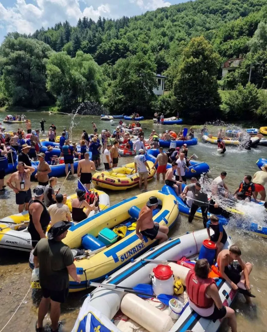 Ključ domaćin 29. regate na Sani, učestvuje oko 130 čamaca