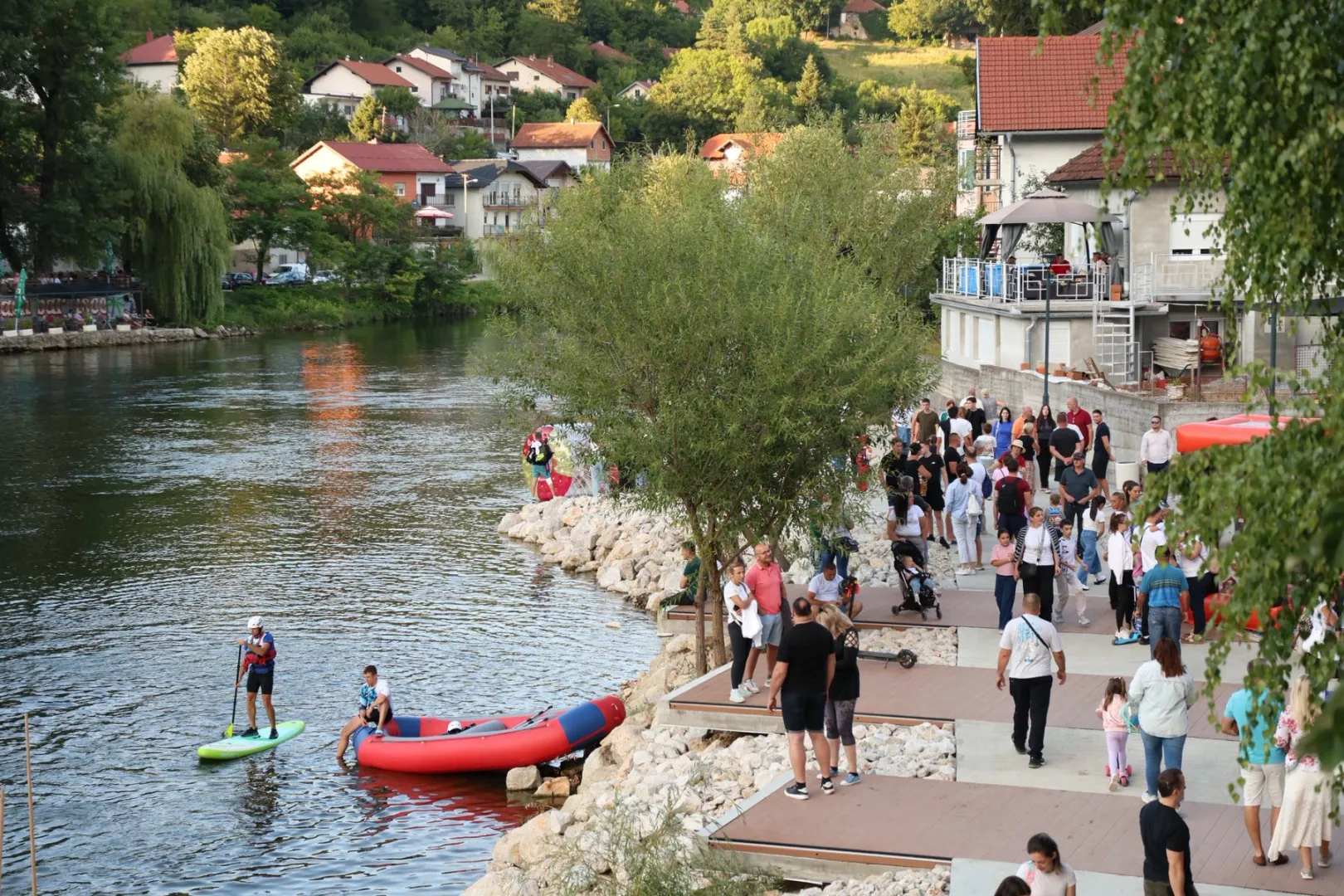 Banjaluka dobila novu dionicu uređenog šetališta uz Vrbas