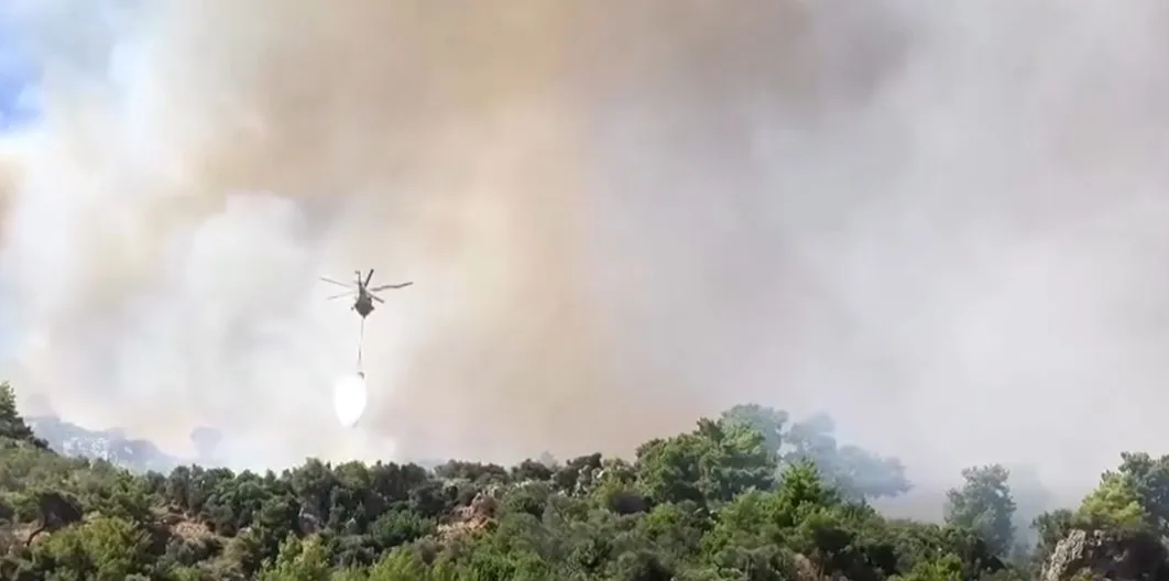 Šumski požar kod Antalije u Turskoj, gase ga i avioni
