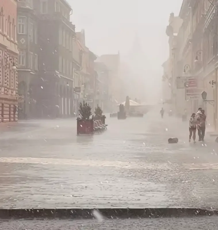 Oluja čupala drveće i nosila krovove u Rumuniji