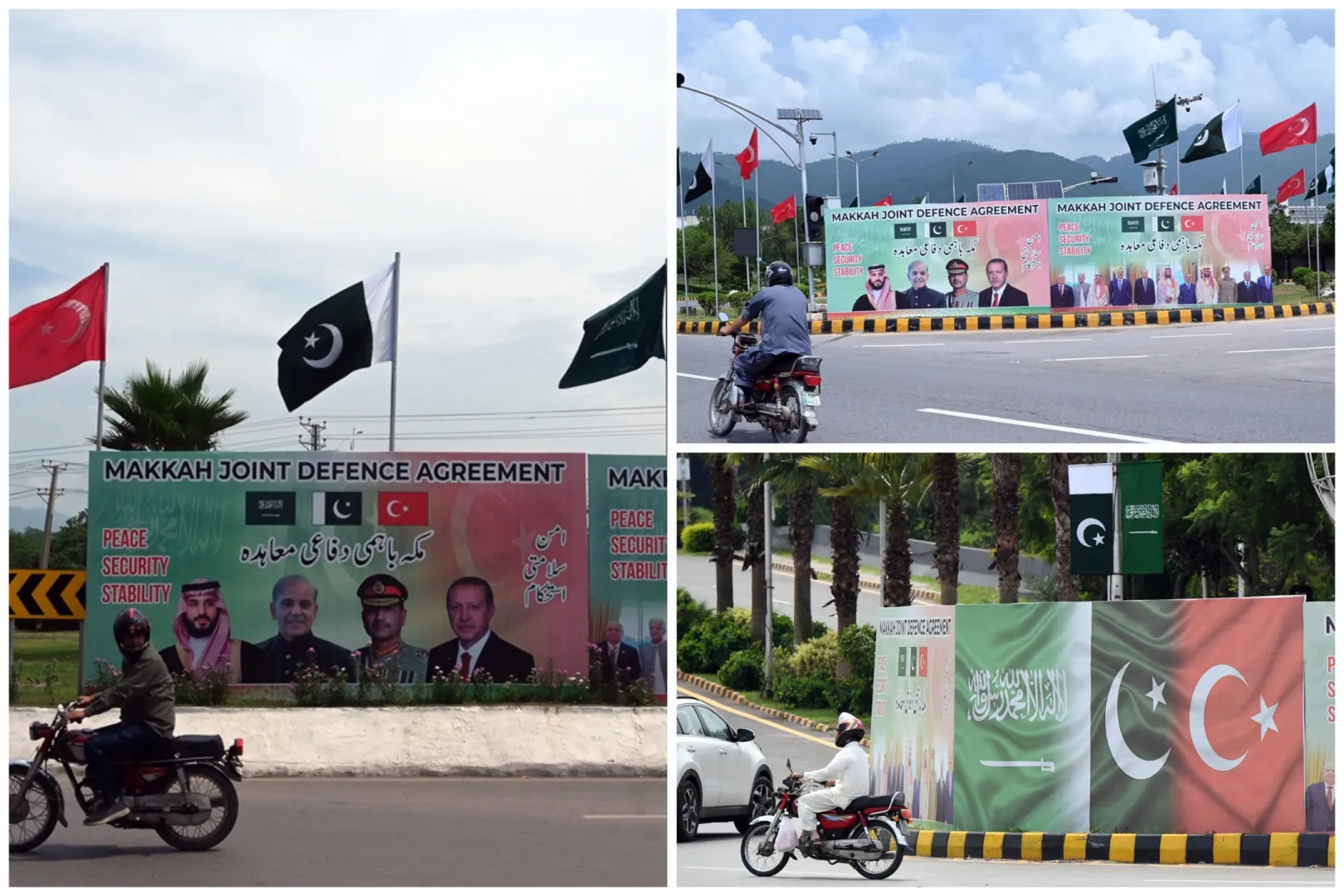 Islamabad ukrašen turskim, saudijskim i pakistanskim zastavama nakon sporazuma o zajedničkoj odbrani
