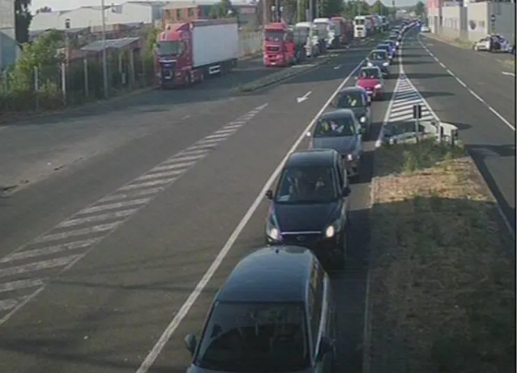 Velike gužve na izlazu iz BiH