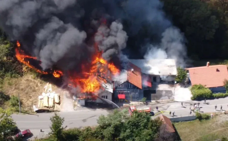 Požar kod Živinica: Porodica Humkić u jednom danu ostala bez oca, kuće i firme