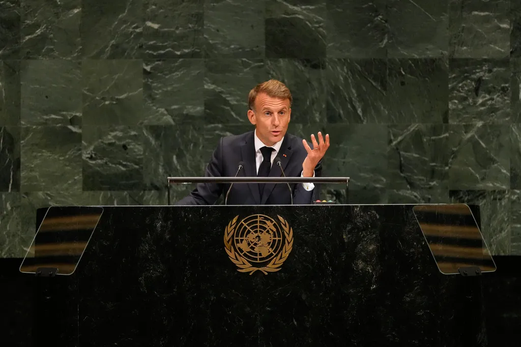 Macron u GS UN: Gdje zakon jačeg pokušava da se nametne, treba da branimo pravdu i zajednički interes