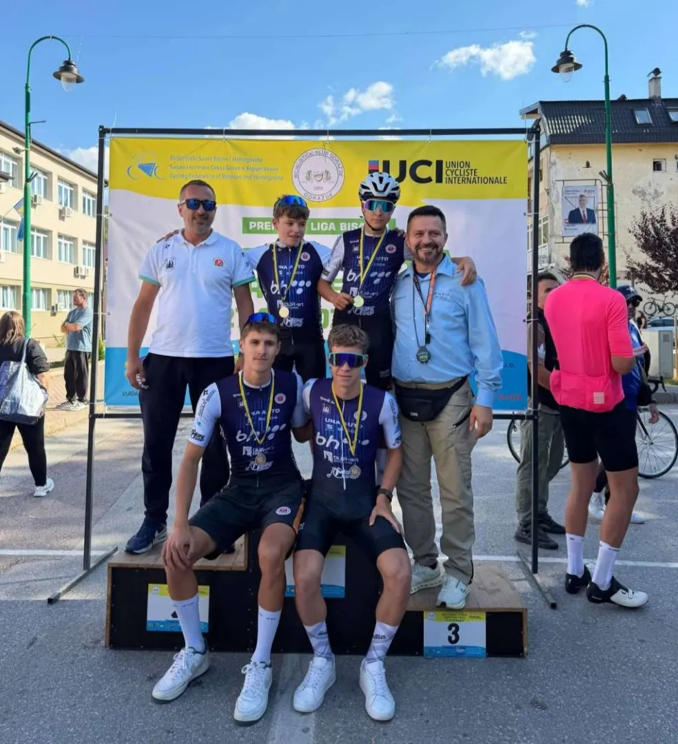 Bihaćki biciklisti osvojili četiri medalje u Goraždu