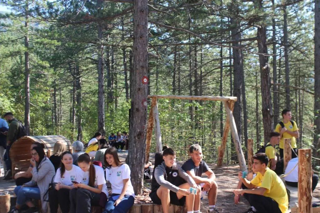 Nakon vidikovca i edukacijske staze park prirode Vrtaljica obogaćen adrenalinskim parkom