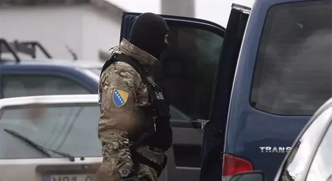 A special police task force (SEK) after the fatal knife attack Friday at the festival in Solingen, August 2024