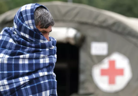 A special police task force (SEK) after the fatal knife attack Friday at the festival in Solingen, August 2024