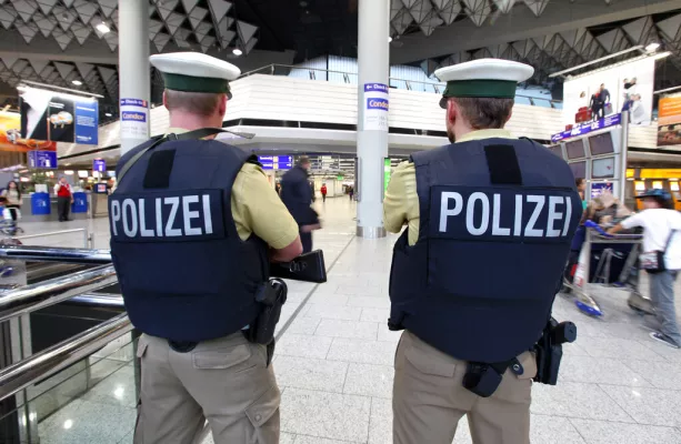 A special police task force (SEK) after the fatal knife attack Friday at the festival in Solingen, August 2024