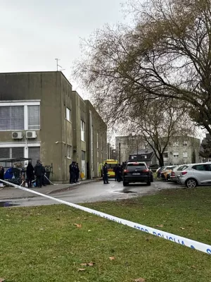 A special police task force (SEK) after the fatal knife attack Friday at the festival in Solingen, August 2024