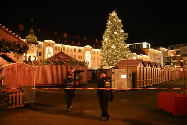 A special police task force (SEK) after the fatal knife attack Friday at the festival in Solingen, August 2024