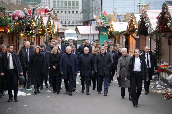 A special police task force (SEK) after the fatal knife attack Friday at the festival in Solingen, August 2024