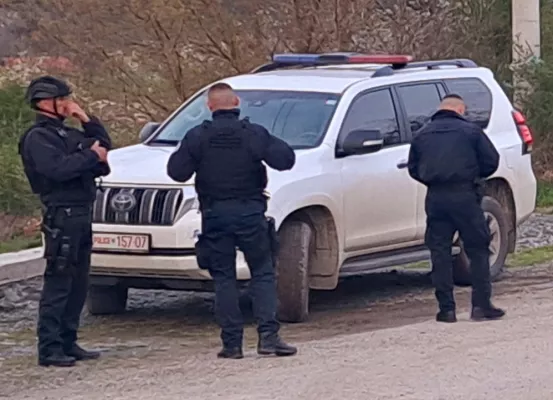 A special police task force (SEK) after the fatal knife attack Friday at the festival in Solingen, August 2024