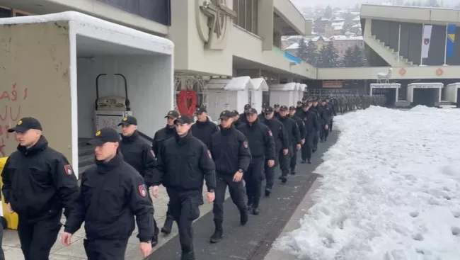 A special police task force (SEK) after the fatal knife attack Friday at the festival in Solingen, August 2024