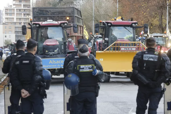 A special police task force (SEK) after the fatal knife attack Friday at the festival in Solingen, August 2024